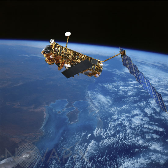 Artist's impression of Envisat.