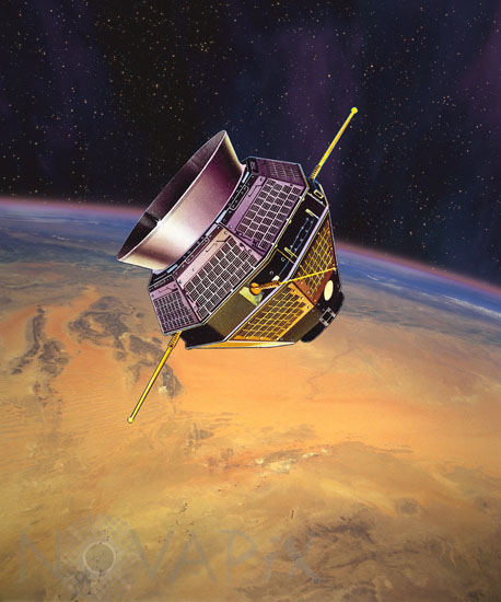 Satellite Sret-2, artwork
