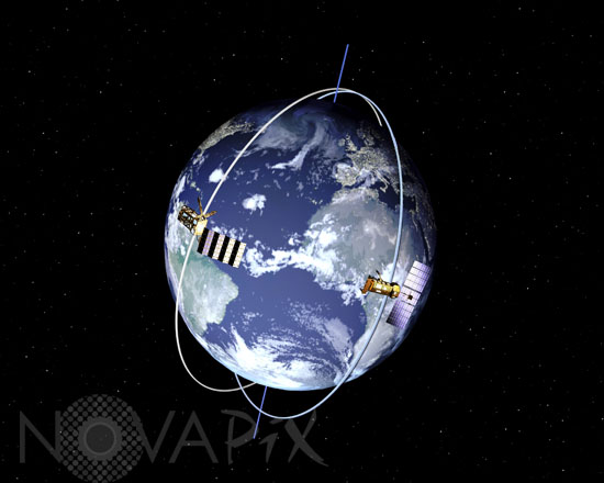 Orbites des satellites METOP et NOAA