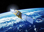 Satellite Eole ADM-Aeolus - Vue d'artiste