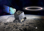 Microsatellite TARANIS et Elfe- Vue d'artiste