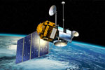 Satellite Topex-Poseidon - Illustration