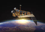 Artist's impression of Envisat.