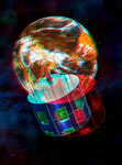 Satellite MSG-1-Meteosat 8 - Anaglyphe