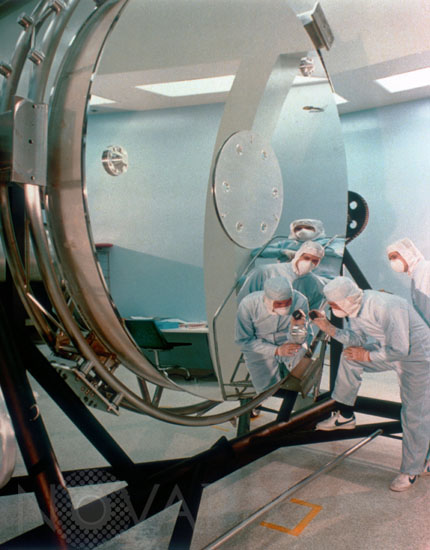 Miroir du télescope spatial Hubble