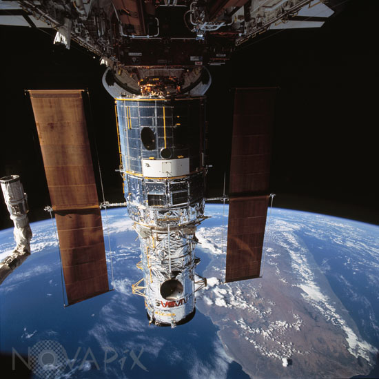 Télescope spatial Hubble: 1e mission d'entretien 12/1993