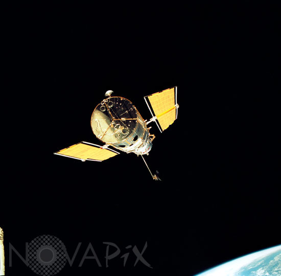 Télescope spatial Hubble: fin de la 1e mission d'entretien 12/1993
