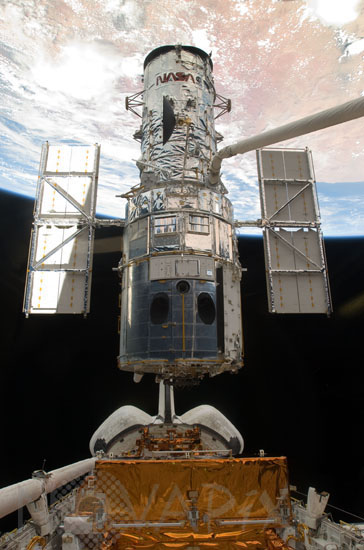 Télescope spatial Hubble: fin de la 4e mission d'entretien 05/2009