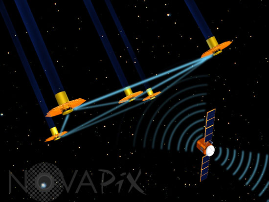 Télescope spatial DARWIN - Vue d'artiste