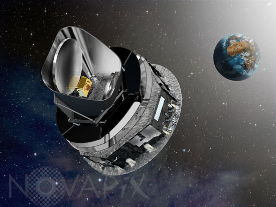 Satellite Planck - Illustration