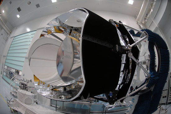 Satellite Planck en intégration