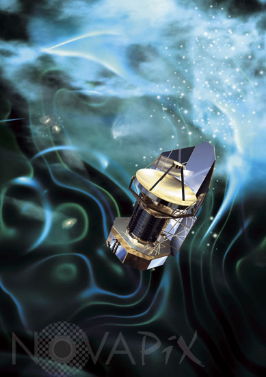Satellite Herschel- Illustration
