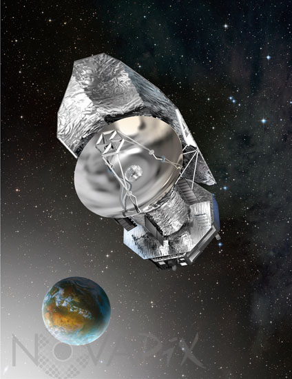 Satellite Herschel- Illustration