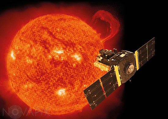 Le satellite SOHO