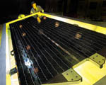 Panneau solaire du télescope spatial Hubble