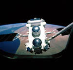 Télescope spatial CGRO -Déploiement 04/1991