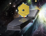 Télescope spatial James Webb (JWST) - Vue d'artiste