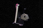Télescope spatial James Webb (JWST) - Vue d'artiste
