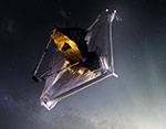 Télescope spatial James Webb (JWST) - Vue d'artiste