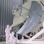 Miroir du satellite Herschel