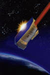 Satellite ISO-Vue d'artiste