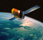 Satellite INTEGRAL-Vue d'artiste