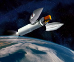 Satellite INTEGRAL-Vue d'artiste
