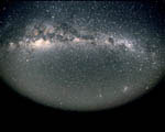 Milky way in southern hemisphere