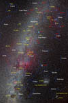 La Voie lactée, d'Orion à  la Croix du Sud