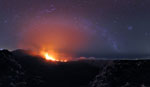 Voie lactée et Piton de la Fournaise - La Réunion