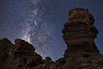 Voie lactée dans le Parc National du Teide