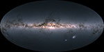 La voie lactée vue par le satellite Gaia