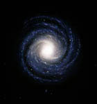 Notre galaxie, la Voie lactée -Vue d'artiste