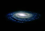 Notre galaxie, la Voie lactée -Vue d'artiste
