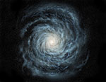 Notre galaxie - Vue d'artiste