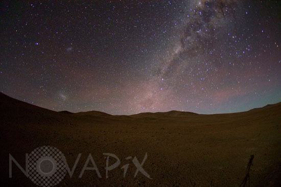 Voie lactée dans le désert d'Atacama -Chili