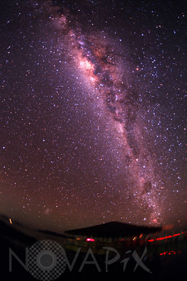 Milky way seen from Bolivia