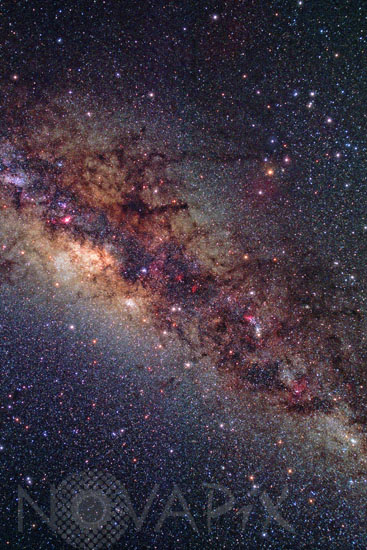 Milky way in Scorpius