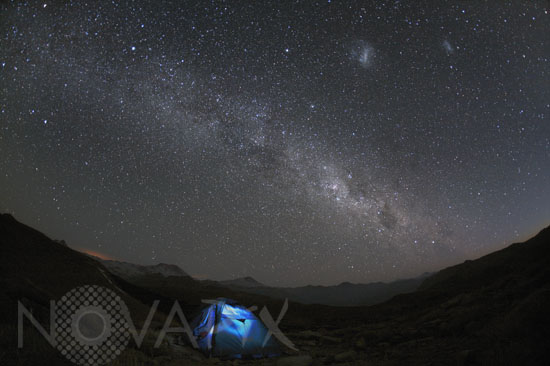 Camping sous la Voie lactée