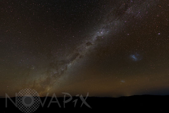 Milky Way seen in Chile