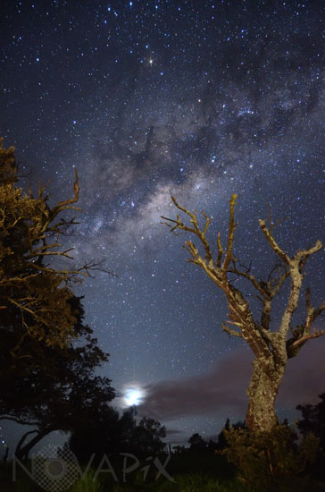 Milky Way and Venus rise - Reunion