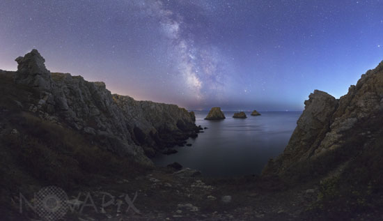 Milky Way in Brittany