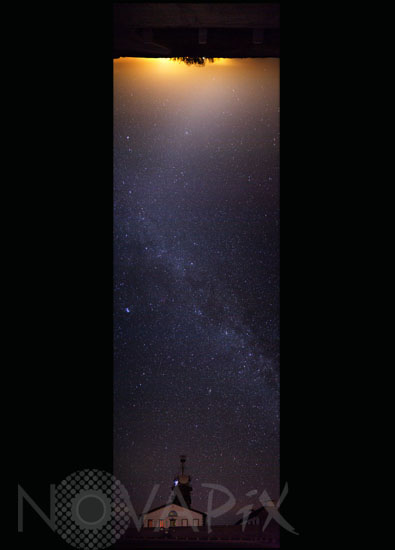 La Voie lactée d'un horizon à  l'autre- Pointe du Raz