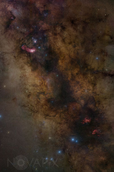 The Milky Way, looking towards the Galactic Centre