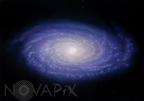 Our galaxy, the Milky Way. Artwork