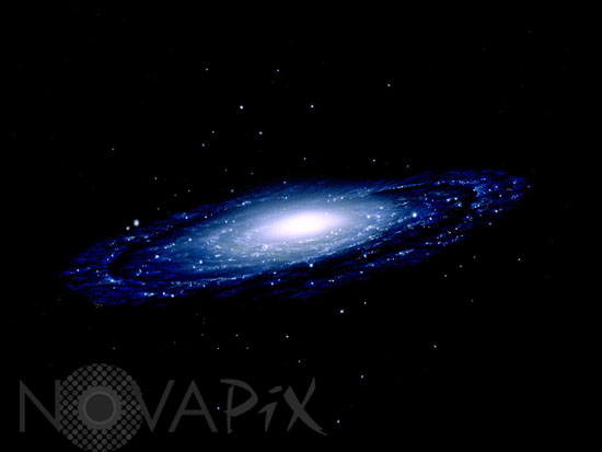 Our galaxy, the Milky Way. Artwork.