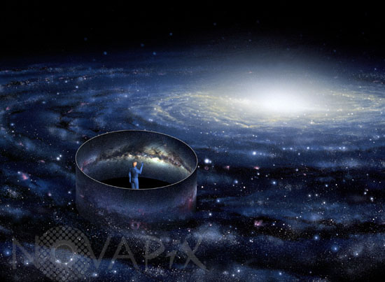 Our galaxy, the Milky Way. Artwork