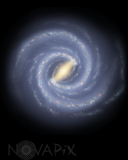 Our galaxy, the Milky Way - Artwork